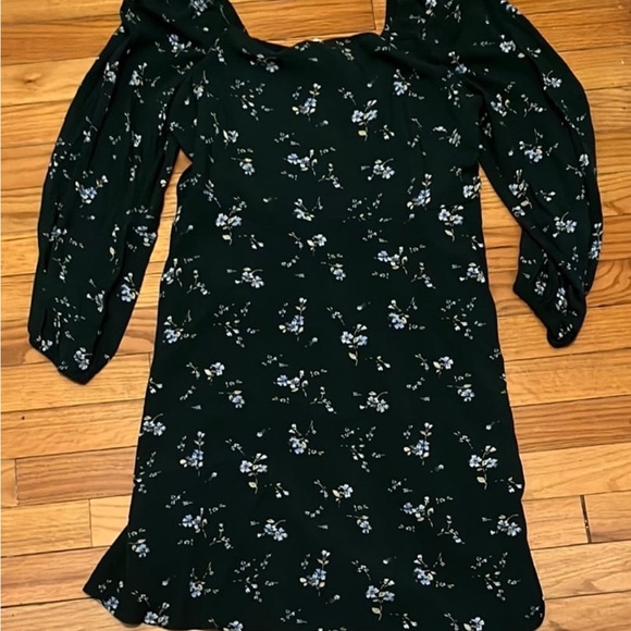NWT GAP Smocked Squareneck Mini Dress - Picture 4 of 6